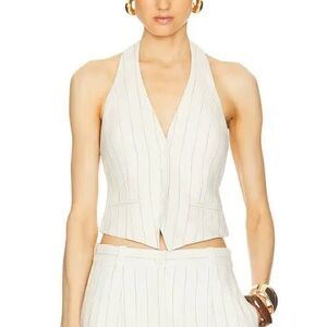 ALC Woodsen Vest Pinstriped Size 6